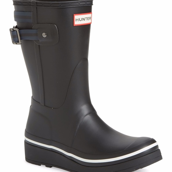 Hunter Shoes - NIB RARE Hunter Original Short Wedge Rain Boot